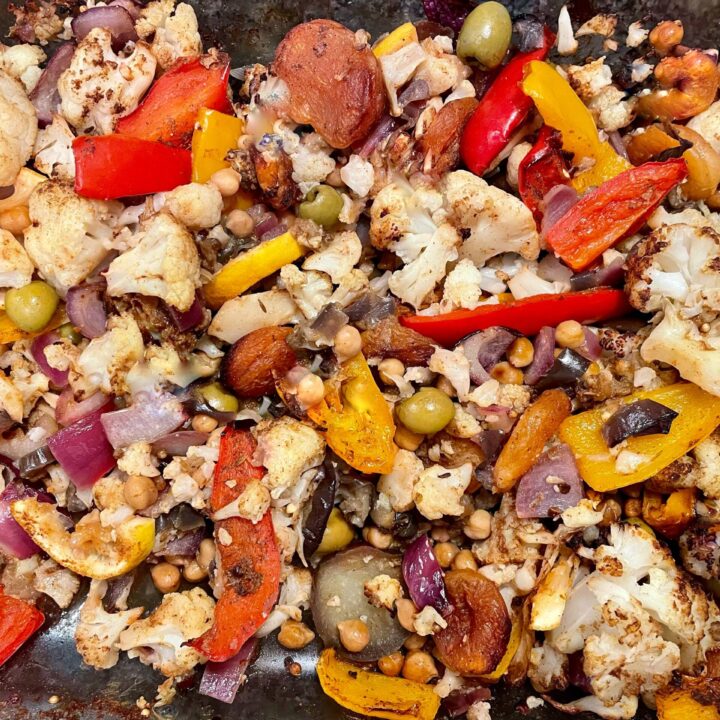 Vegan Moroccan Chickpea Roast