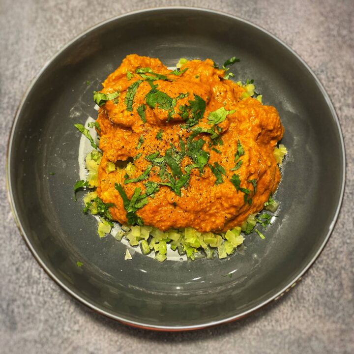 Healthy Butter Chicken with Broccoli Rice