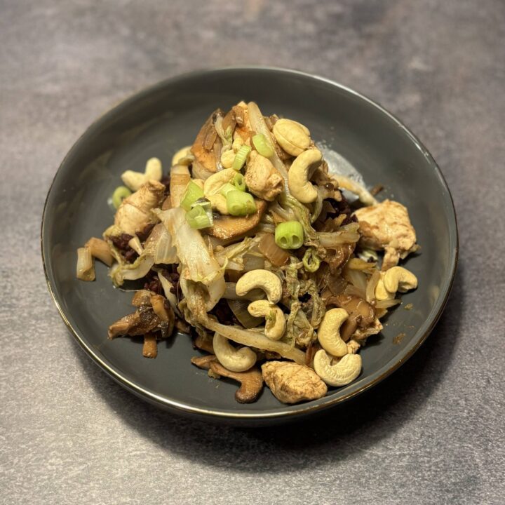 Chinese 5 Spice Chicken and Cashew Stir Fry