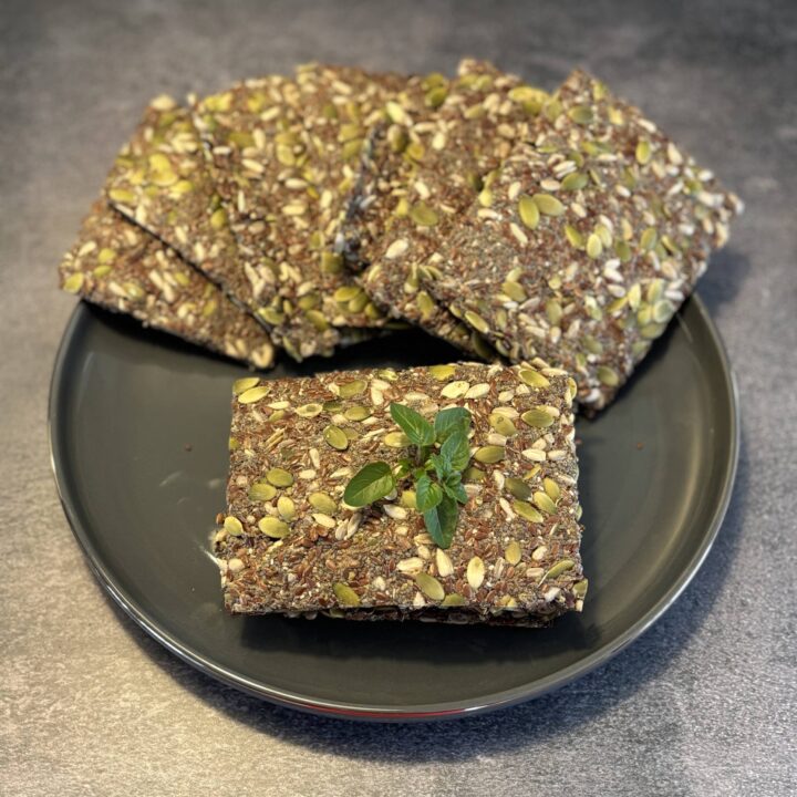 Origanum & Cumin Gluten-Free Seed Crackers