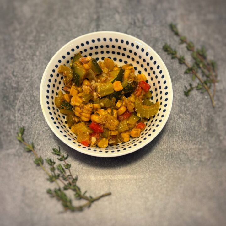 Cajun Corn Maque Choux