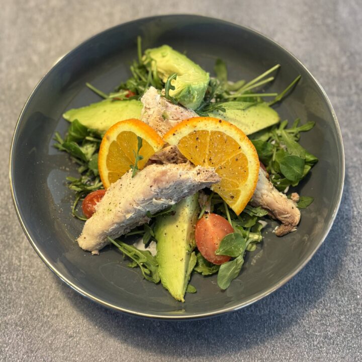 Mackerel & Avocado Salad
