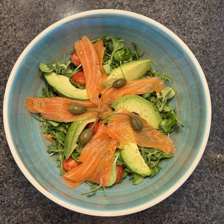 Smoked Salmon & Avocado Salad