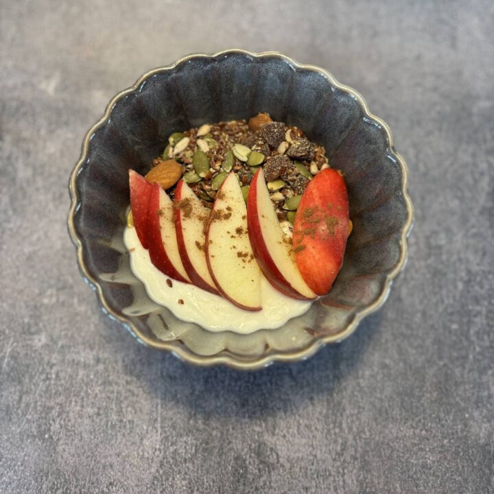 Fruit and Seed Muesli Breakfast Bowl