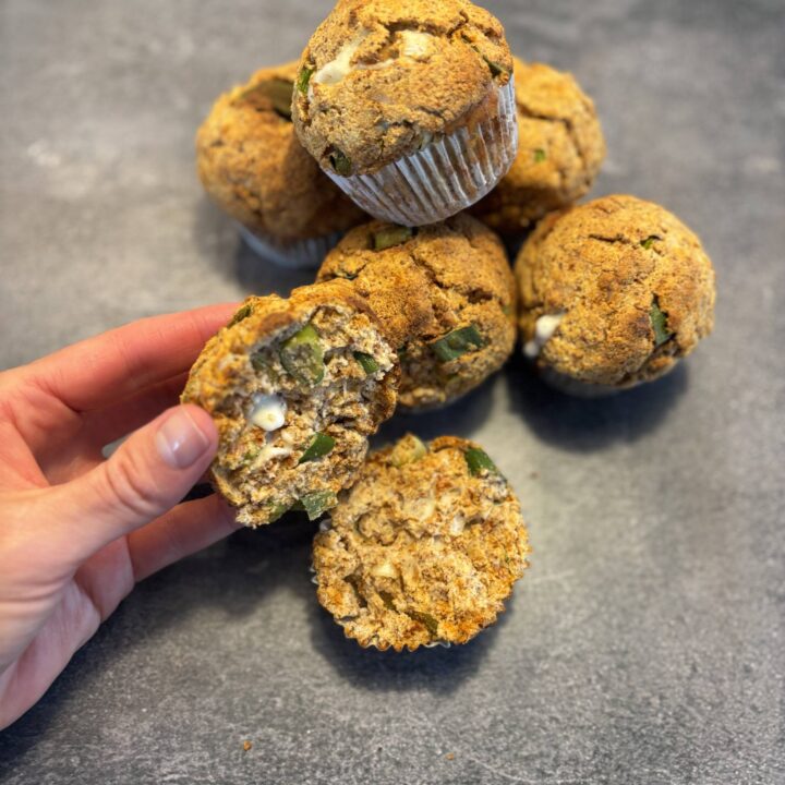 Savoury Gluten-Free Protein Muffins