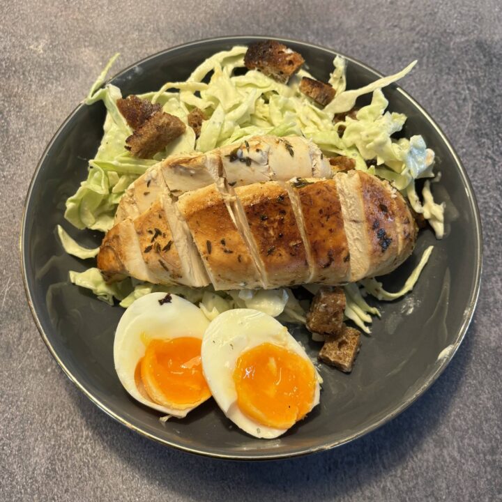 Blue Cheese Caesar Salad