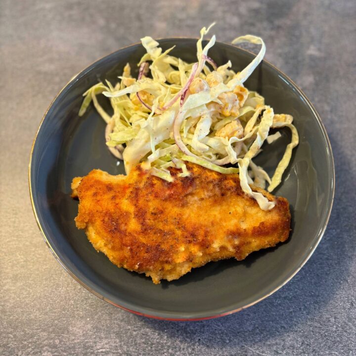 Cajun Crispy Chicken and Slaw