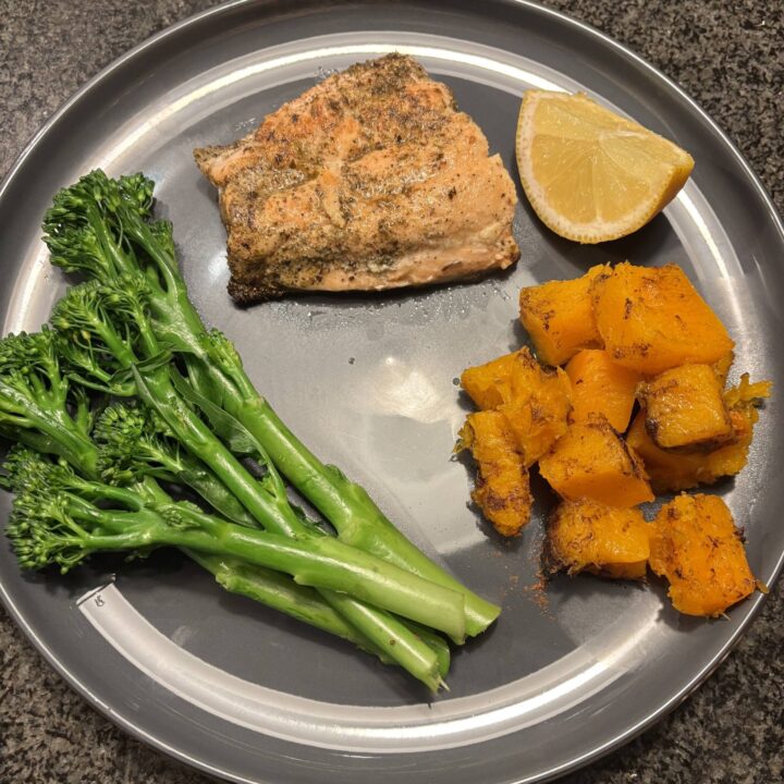 Pan-Seared Salmon & Seasonal Vegetables