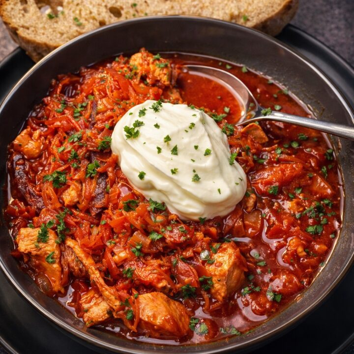 Chicken Borscht Soup